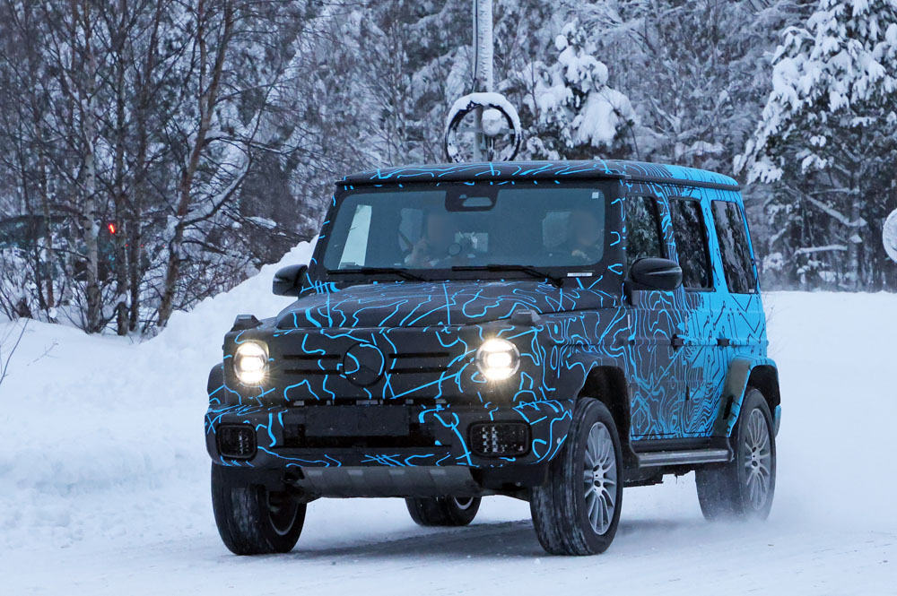 El Mercedes EQG, el todoterreno eléctrico, sobre el hielo 3 Motor16 Mercedes EQG 1 Motor16