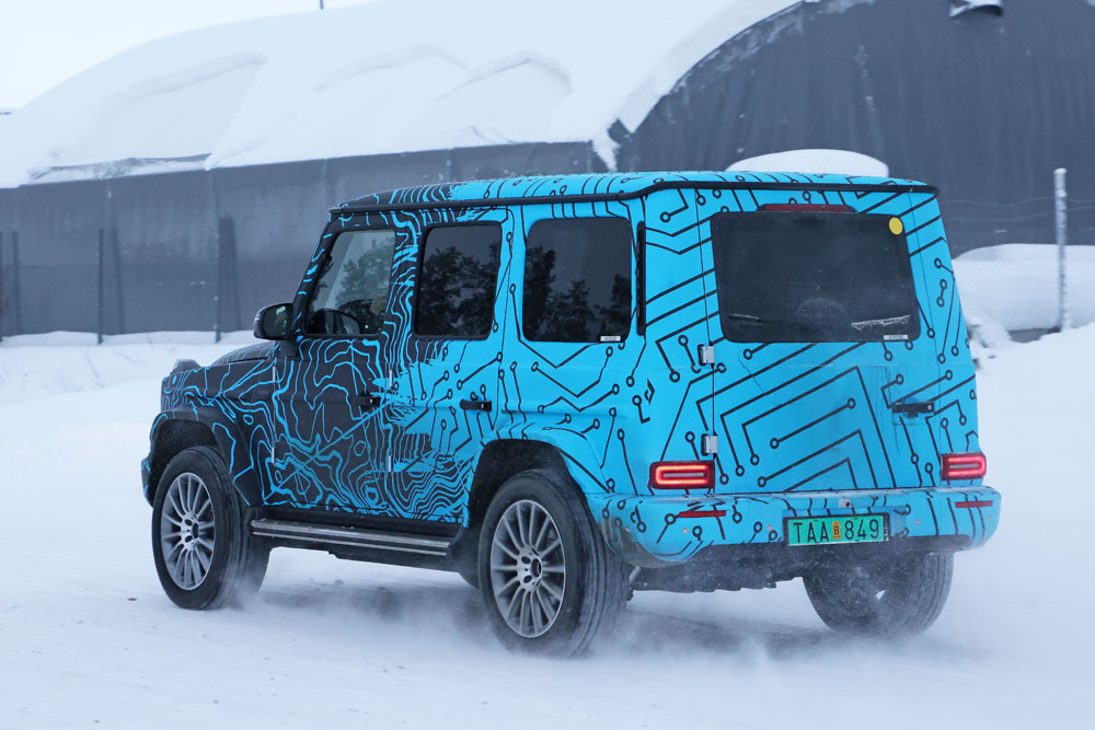 El Mercedes EQG, el todoterreno eléctrico, sobre el hielo 13 Motor16 Mercedes EQG 11 Motor16