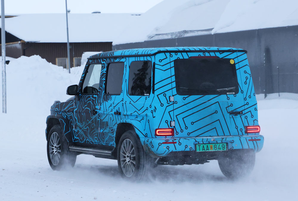 El Mercedes EQG, el todoterreno eléctrico, sobre el hielo 14 Motor16 Mercedes EQG 12 Motor16