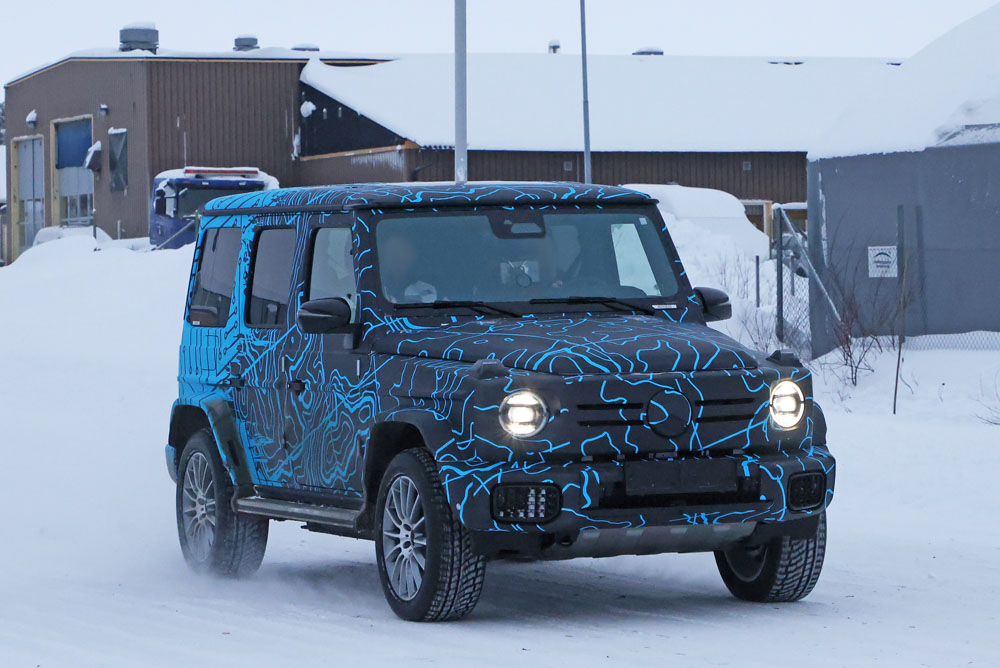 El Mercedes EQG, el todoterreno eléctrico, sobre el hielo 16 Motor16 Mercedes EQG 14 Motor16