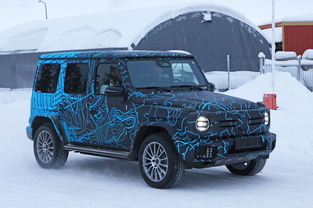 El Mercedes EQG, el todoterreno eléctrico, sobre el hielo 17 Motor16 Mercedes EQG 15 Motor16