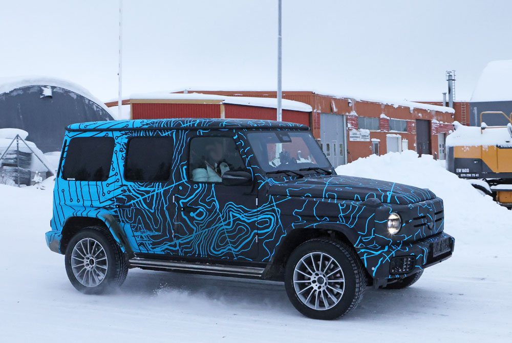 El Mercedes EQG, el todoterreno eléctrico, sobre el hielo 18 Motor16 Mercedes EQG 16 Motor16