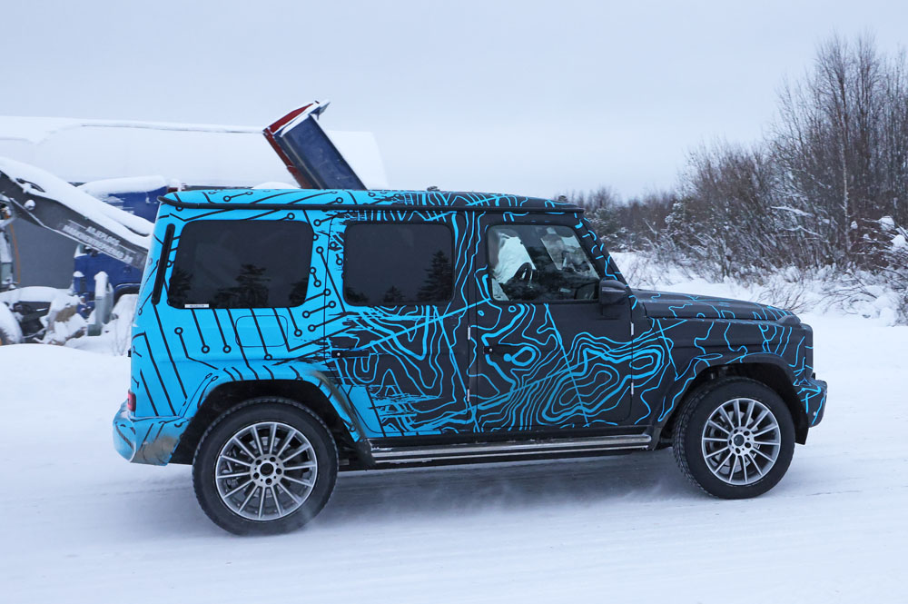 El Mercedes EQG, el todoterreno eléctrico, sobre el hielo 20 Motor16 Mercedes EQG 18 Motor16