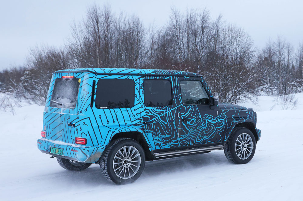 El Mercedes EQG, el todoterreno eléctrico, sobre el hielo 21 Motor16 Mercedes EQG 19 Motor16