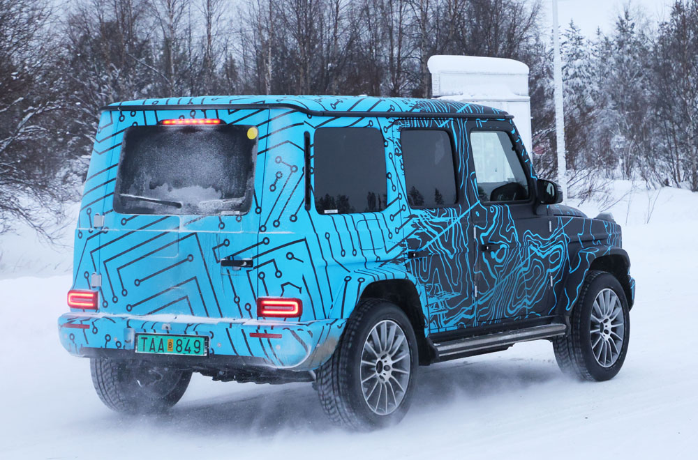 El Mercedes EQG, el todoterreno eléctrico, sobre el hielo 23 Motor16 Mercedes EQG 21 Motor16