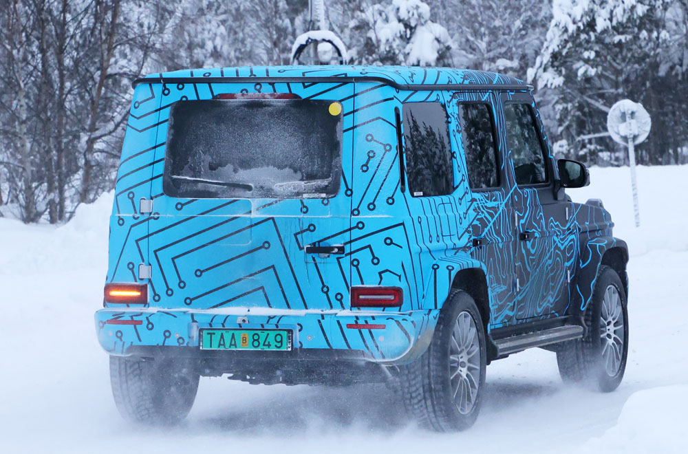 El Mercedes EQG, el todoterreno eléctrico, sobre el hielo 26 Motor16 Mercedes EQG 24 Motor16