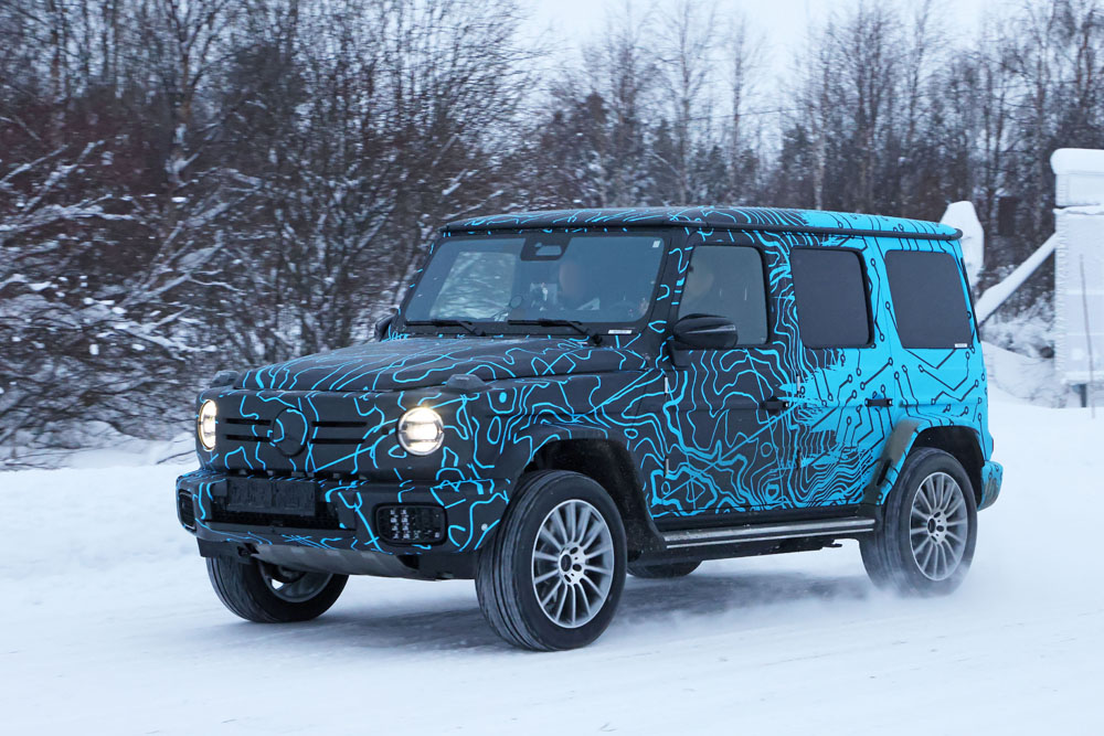 El Mercedes EQG, el todoterreno eléctrico, sobre el hielo 6 Motor16 Mercedes EQG 4 Motor16