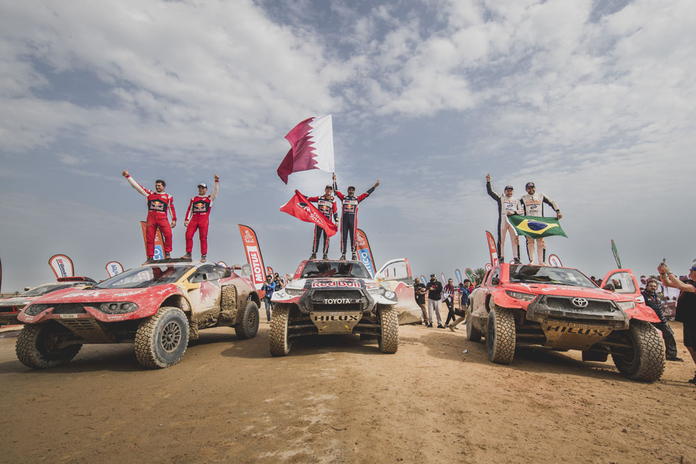 El 'paseo militar' de Al-Attiyah en el Dakar 6 Motor16 PODIO 2 Motor16