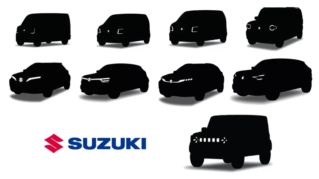 2023 Suzuki gama eléctrica 2030. Imagen portada.
