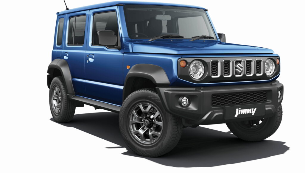 El Suzuki Jimny con el que soñabas está aquí 17 Motor16 https www.carscoops.com wp content uploads 2023 01 Maruti Suzuki Jimny 5 Door Colors 5 1024x581 1 Motor16