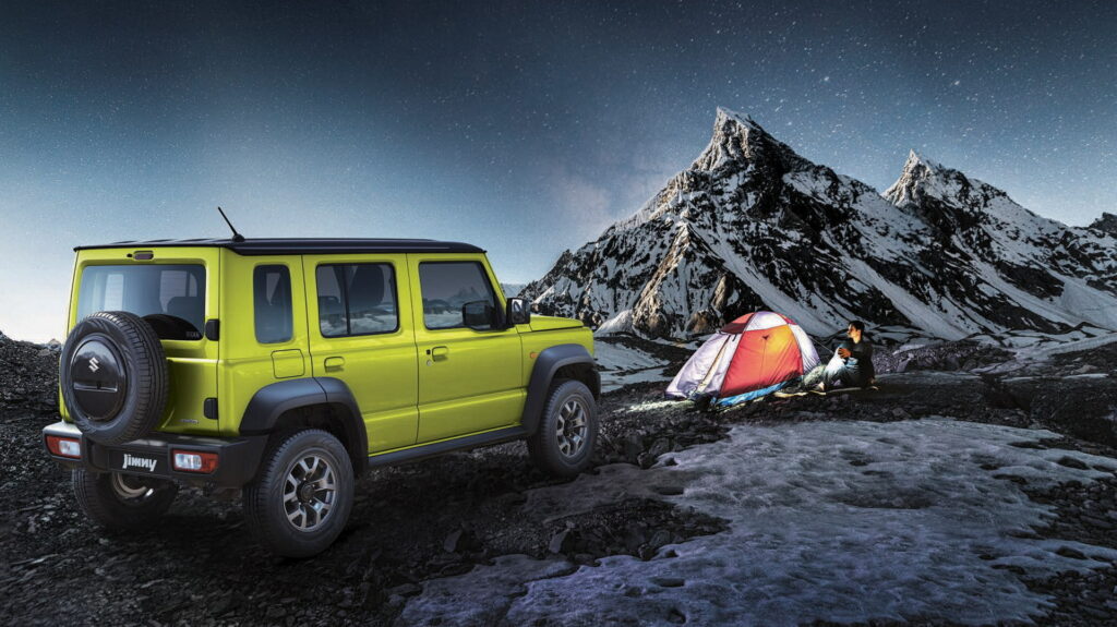 El Suzuki Jimny con el que soñabas está aquí 12 Motor16 https www.carscoops.com wp content uploads 2023 01 Suzuki Jimny 5 Door 2 1024x575 1 Motor16