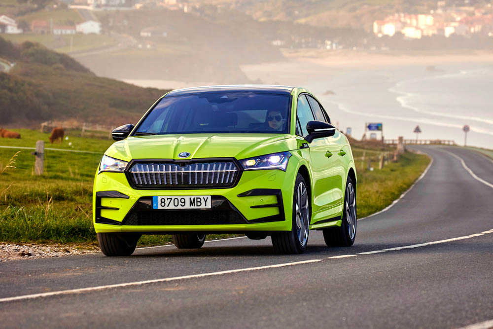 Prueba del Skoda Enyaq Coupé iV RS. Va de cine 17 Motor16 skoda enyaq coupe29 Motor16