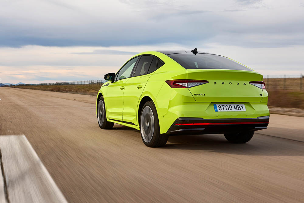 Prueba del Skoda Enyaq Coupé iV RS. Va de cine 11 Motor16 skoda enyaq coupe9 Motor16
