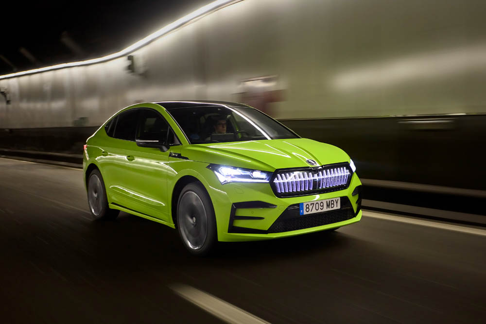 Prueba del Skoda Enyaq Coupé iV RS. Va de cine 50 Motor16 skoda enyaq coupe96 Motor16