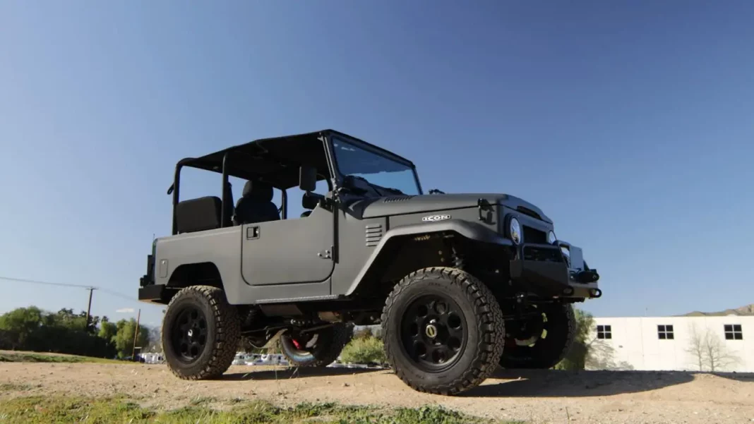 1971 Toyota Land Cruiser FJ40 Icon. Imagen portada.