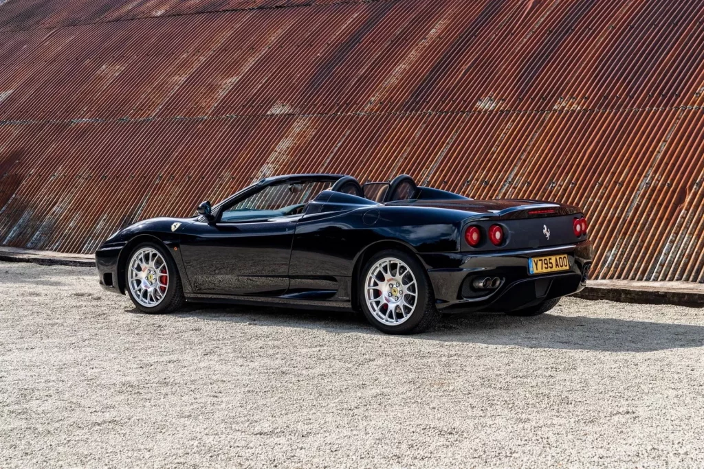 El Ferrari 360 Spider de David Beckham busca nuevo hogar 6 Motor16 2001 Ferrari 360 Spider David Beckham 3 Motor16