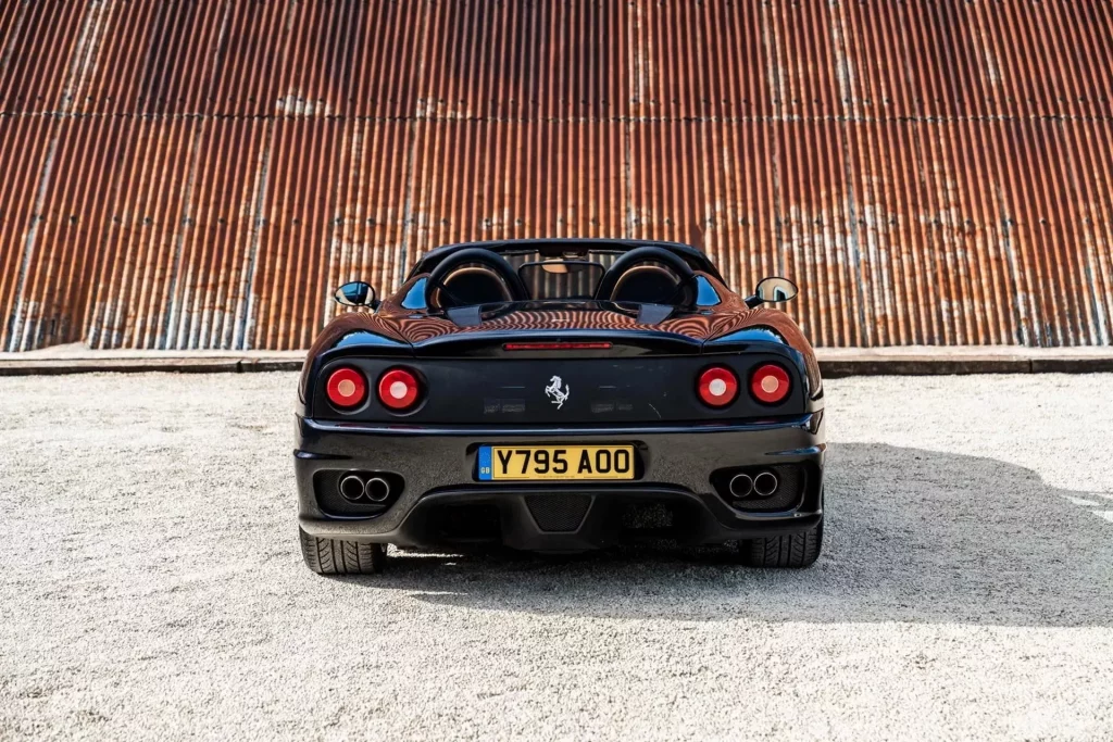El Ferrari 360 Spider de David Beckham busca nuevo hogar 8 Motor16 2001 Ferrari 360 Spider David Beckham 5 Motor16