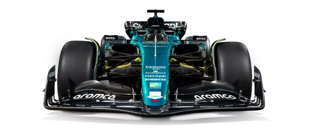 2023 Aston Martin AMR23 Fórmula 1. Imagen portada.