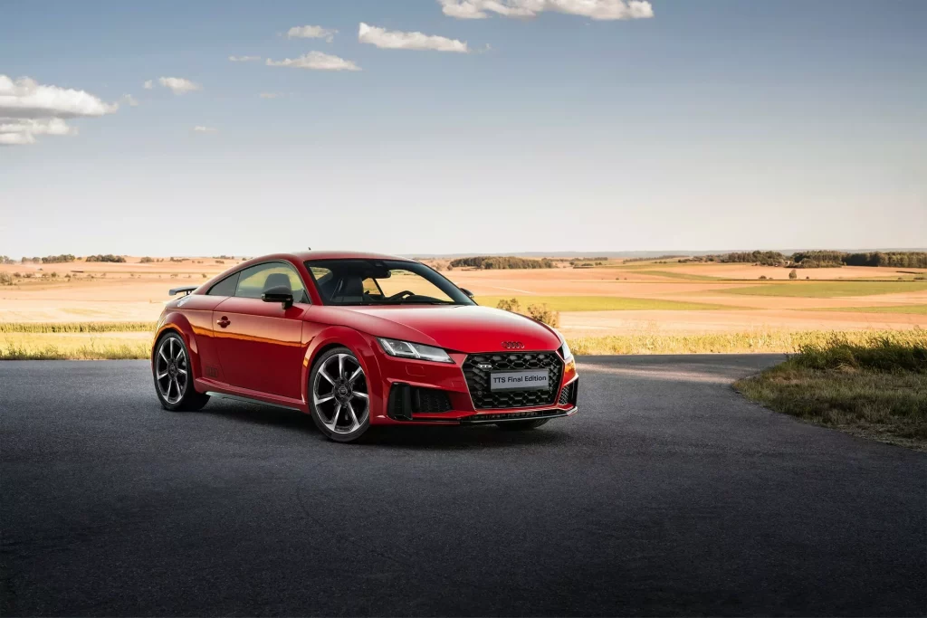 2023 Audi TT Final Edition. Imagen estática delantera.