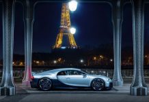 El único Bugatti Chiron Profilée sale a pasear por las calles de París