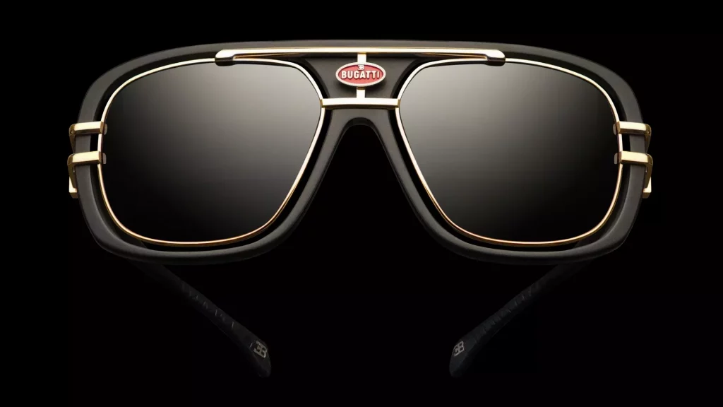 2023 Bugatti Collection One gafas. Imagen estudio.