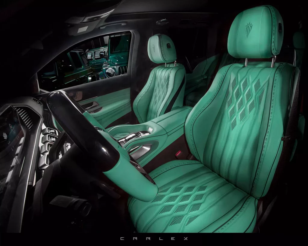 Carlex Design viste de color menta este Mercedes-Maybach GLS 600 7 Motor16 2023 Carlex Design Mercedes Maybach GLS 5 Motor16