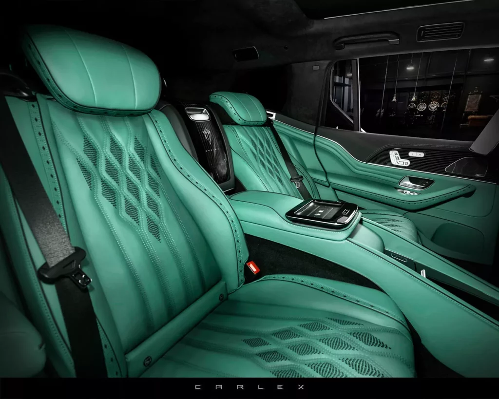 Carlex Design viste de color menta este Mercedes-Maybach GLS 600 10 Motor16 2023 Carlex Design Mercedes Maybach GLS 8 Motor16