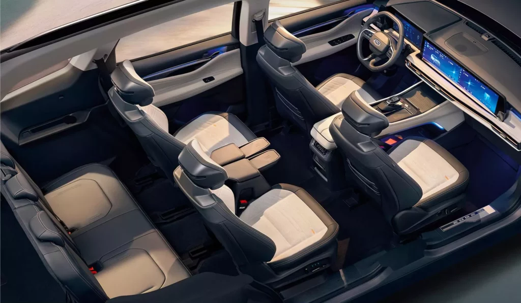 2023 Ford Edge L China. Imagen interior.