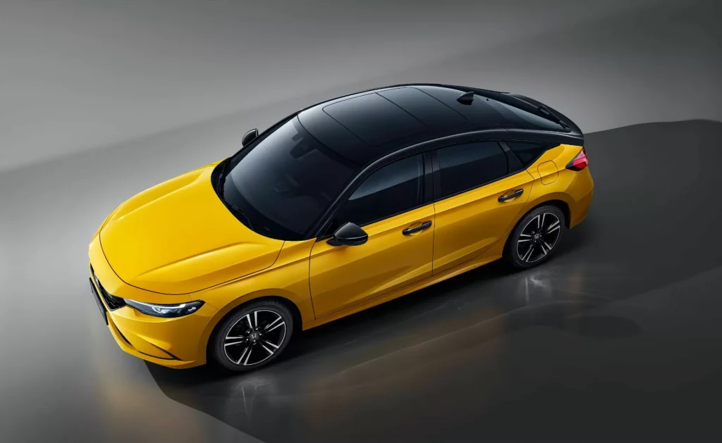 2023 Honda Integra Hatchback. Imagen estudio.