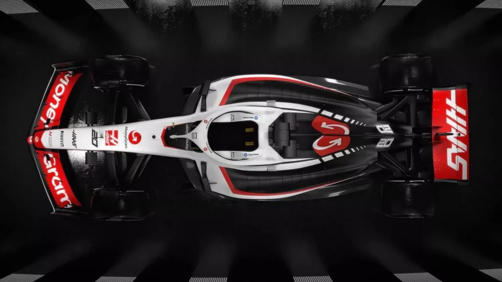 2023 Haas VF-23. Imagen superior.