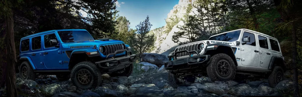 2023 Jeep Wrangler Rubicon 20th Anniversary Edition. Imagen exterior estática.