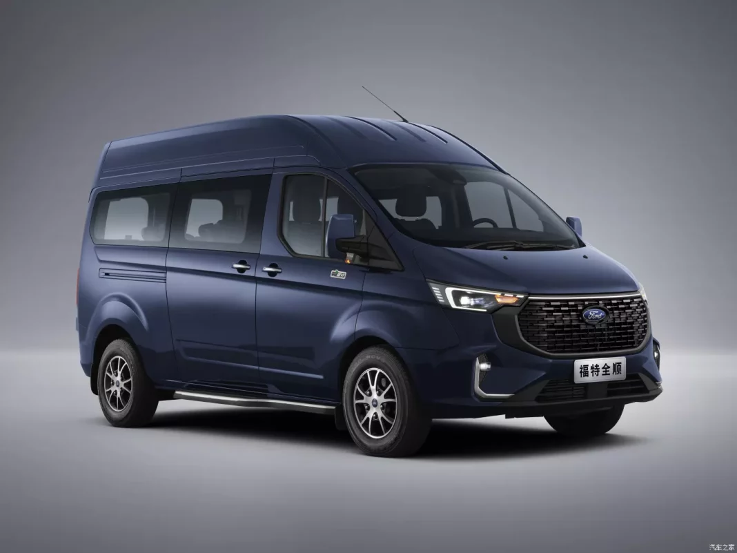 2023 Jiangling Ford Transit China. Imagen portada.