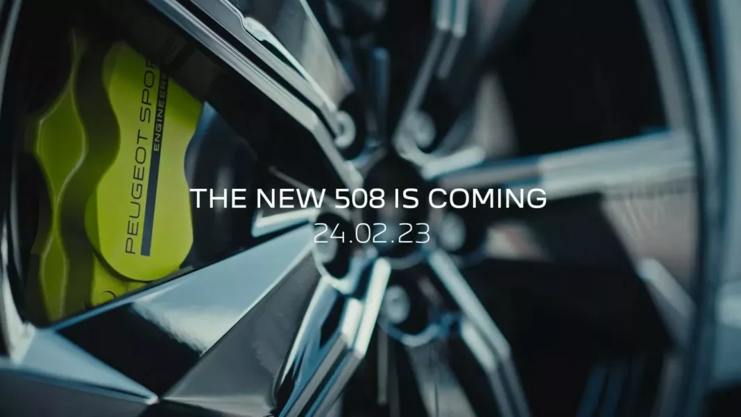 2023 Peugeot 508. Imagen adelanto portada.