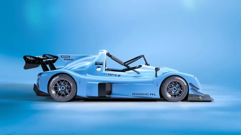 2023 Radical SR10 XXR. Imagen estudio lateral.