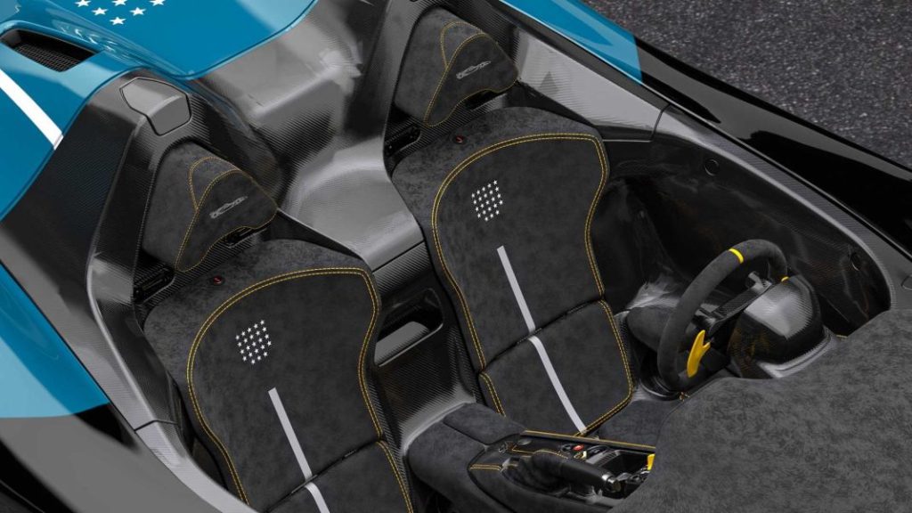 2023 Dallara Stradale IR8 Edition. Imagen interior.