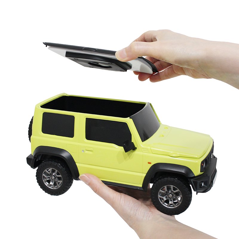Caja de pañuelos: la nueva vida del Suzuki Jimny 1 Motor16 2023 Suzuki Jimny Camshop escala. Imagen.
