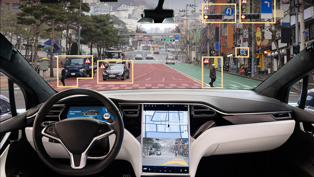 La DGT quiere que vayamos en coches autónomos en 2024 1 Motor16 Coche autónomo. Sensores. DGT.