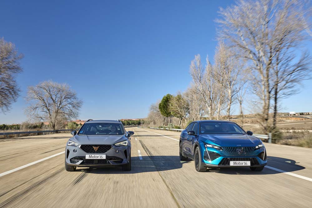 Peugeot 408 y Cupra Formentor. Comparamos dos híbridos enchufables de moda 18 Motor16 Comparativa Peugeot 408 Cupra Formentor 6 1 Motor16