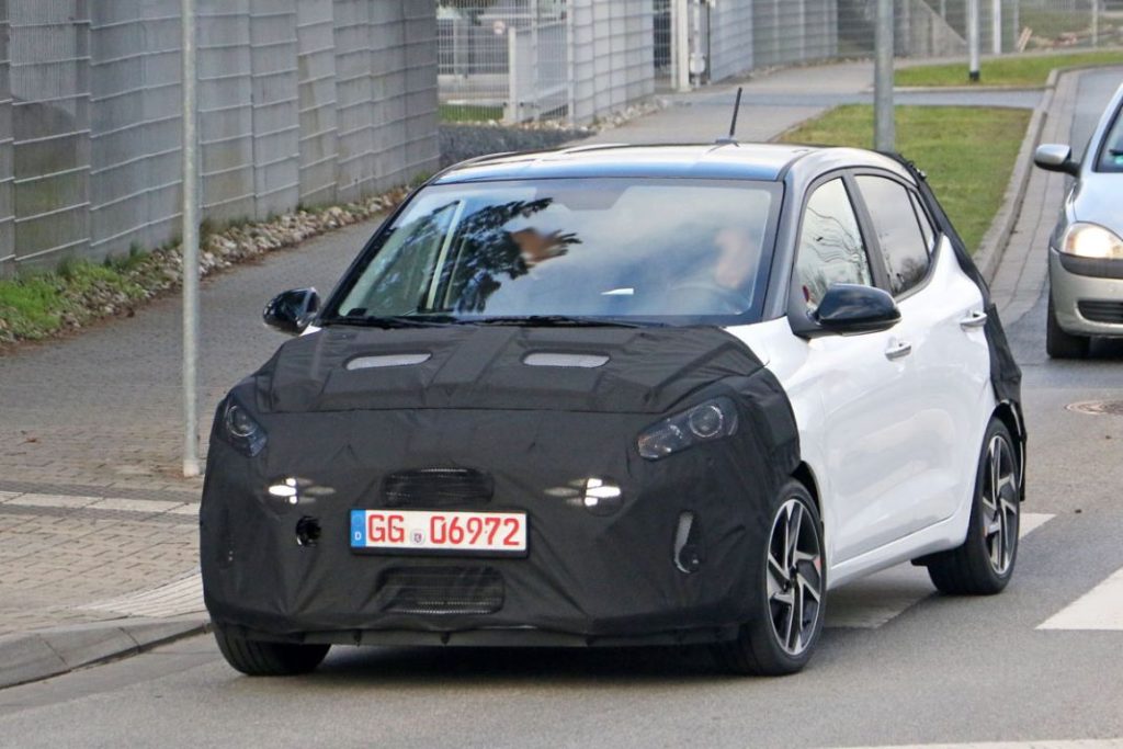 El Hyundai i10 está listo para una actualización 4 Motor16 Hyundai i10 facelift 2 Motor16