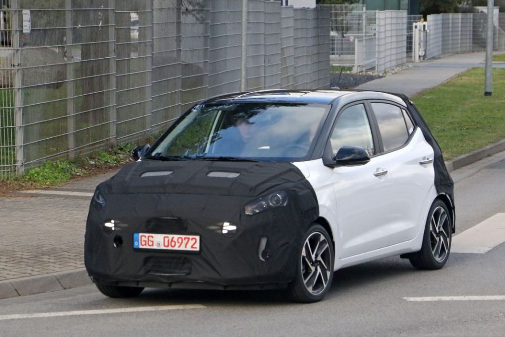 El Hyundai i10 está listo para una actualización 5 Motor16 Hyundai i10 facelift 3 Motor16