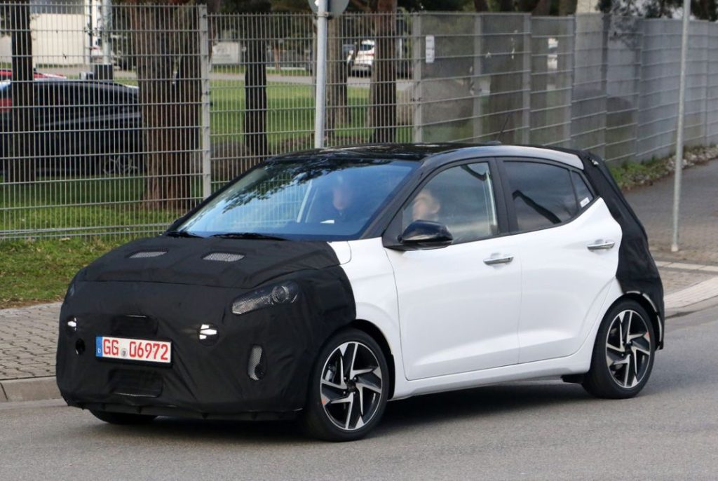 El Hyundai i10 está listo para una actualización 7 Motor16 Hyundai i10 facelift 5 Motor16