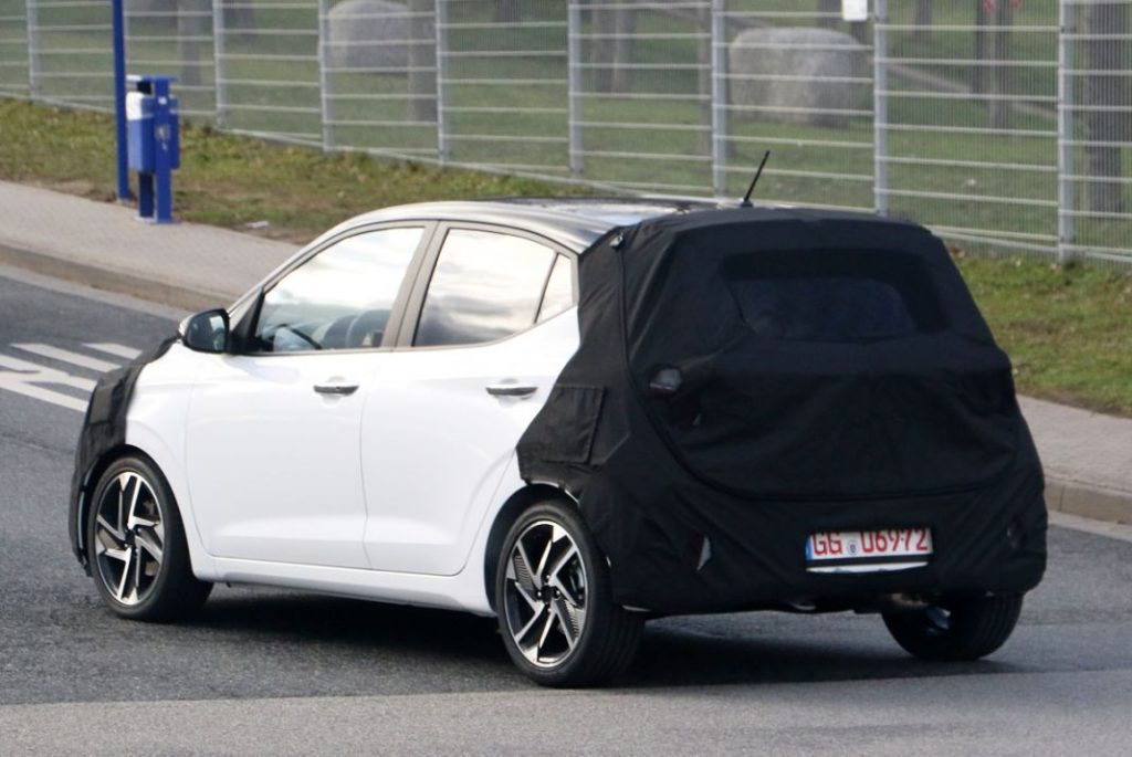 El Hyundai i10 está listo para una actualización 11 Motor16 Hyundai i10 facelift 9 Motor16