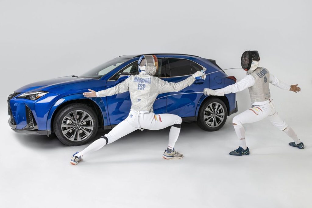 Todo lo que comparte Lexus con el mundo de la esgrima 5 Motor16 LEXUS ESGRIMA 5 1 Motor16