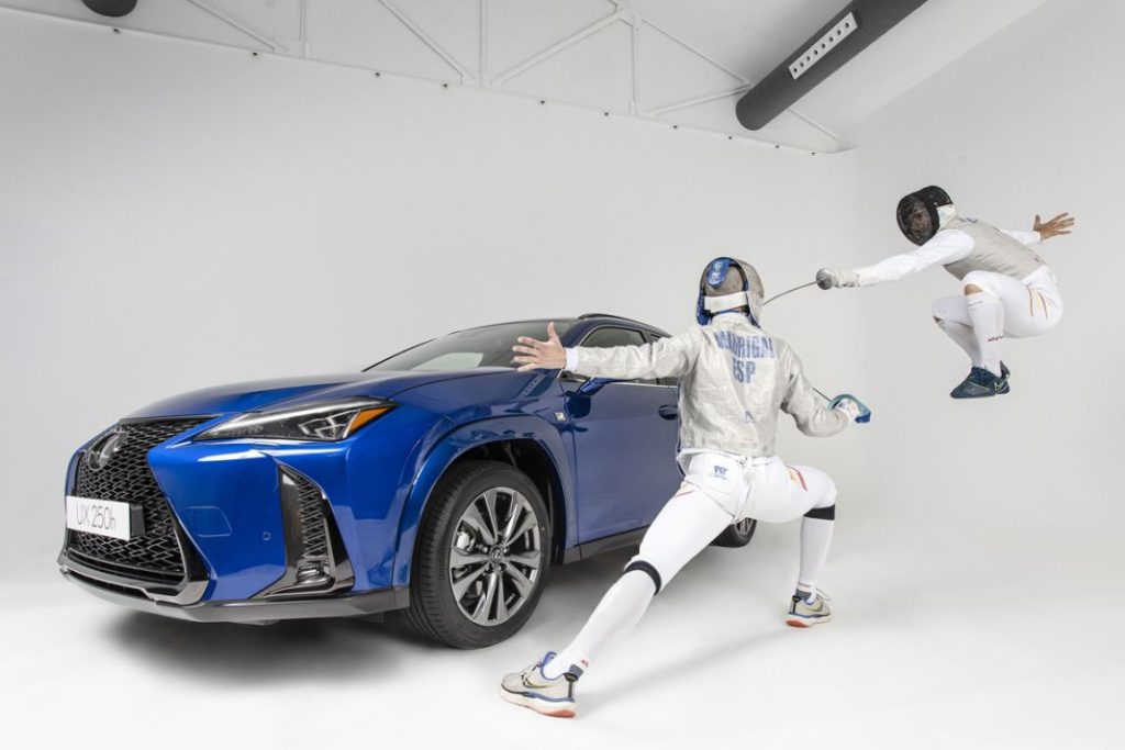 Todo lo que comparte Lexus con el mundo de la esgrima 6 Motor16 LEXUS ESGRIMA 6 Motor16