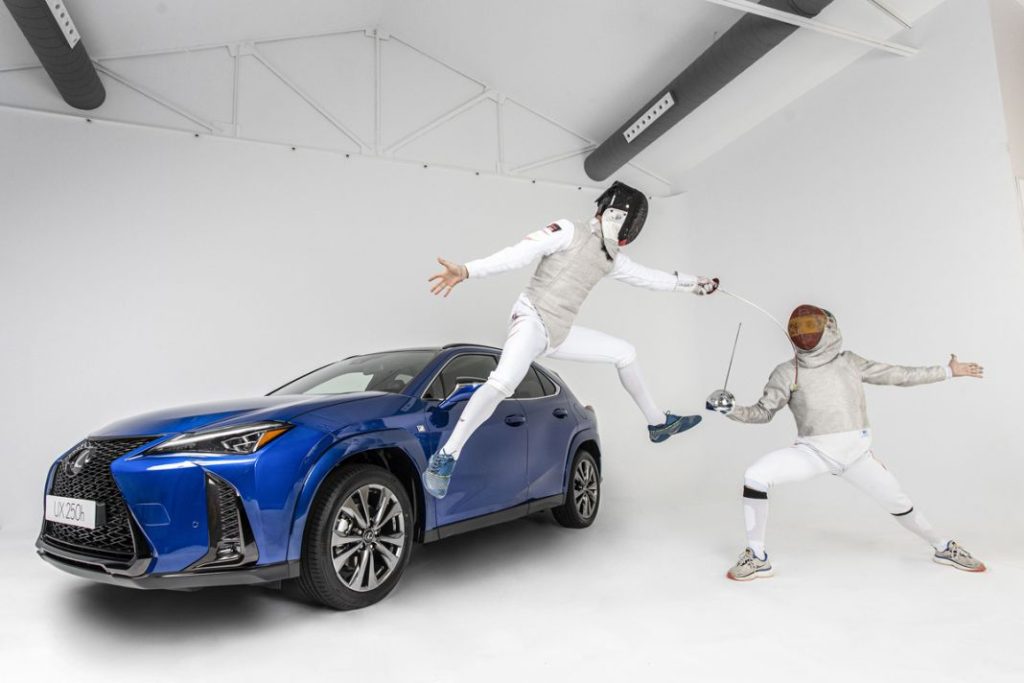 Todo lo que comparte Lexus con el mundo de la esgrima 7 Motor16 LEXUS ESGRIMA 7 Motor16