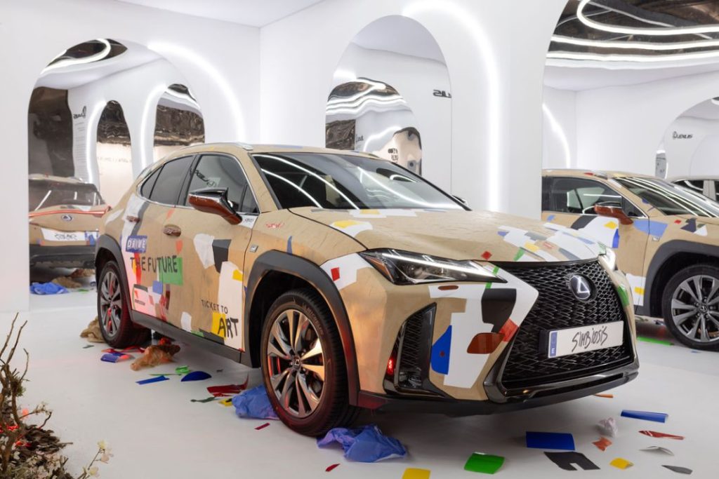 El Lexus RX se convertirá en art car 2 Motor16 Lexus ARCOMadrid 202319 Motor16