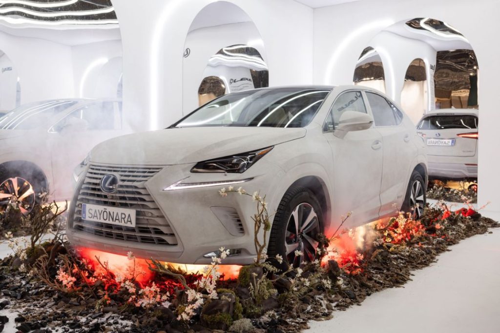 El Lexus RX se convertirá en art car 1 Motor16 Lexus ARCOMadrid 202320 Motor16