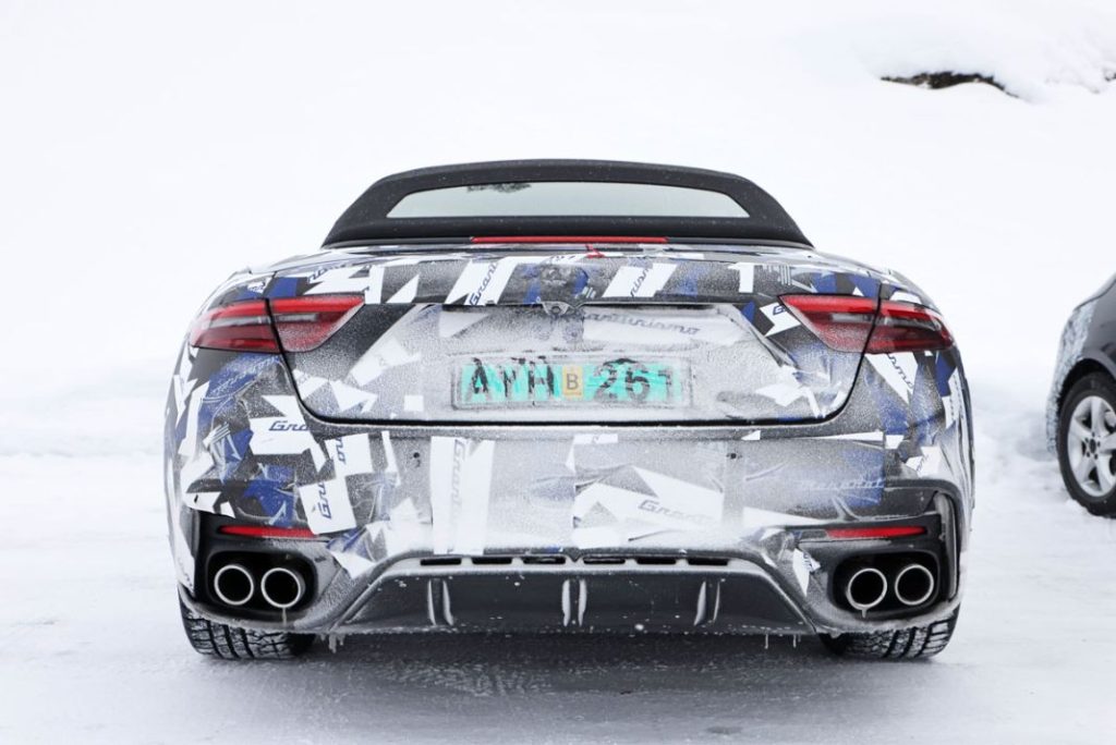 El Maserati GranCabrio, espiado en el frío 2 Motor16 Maserati GranCabrio