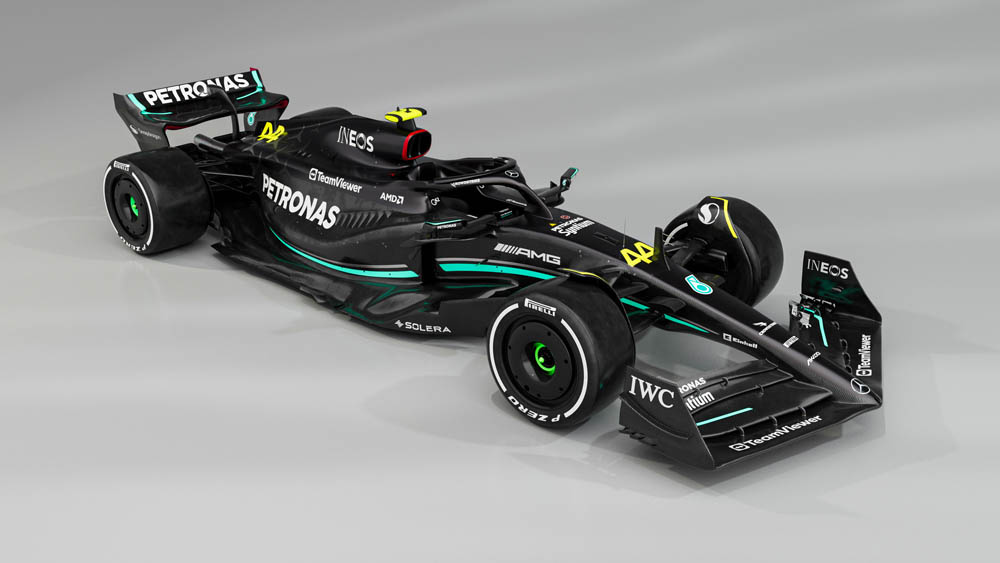El Mercedes W14 con el que Hamilton intentará volver a ganar en la Fórmula 1 5 Motor16 Mercedes-AMG F1 W14 E PERFORMANCE