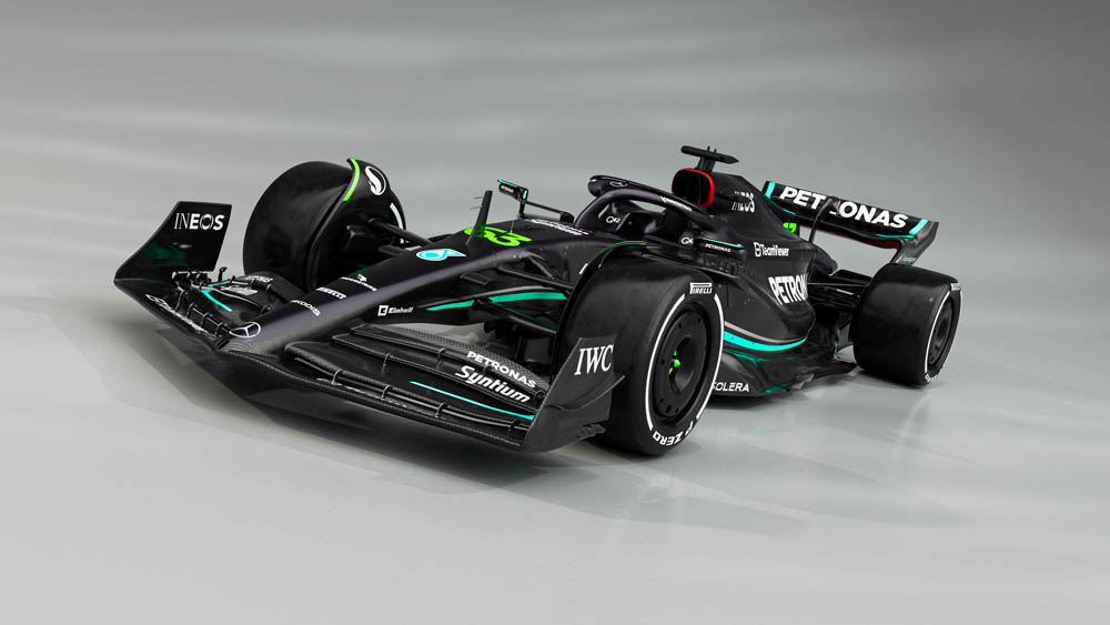 El Mercedes W14 con el que Hamilton intentará volver a ganar en la Fórmula 1 1 Motor16 Mercedes-AMG F1 W14 E PERFORMANCE